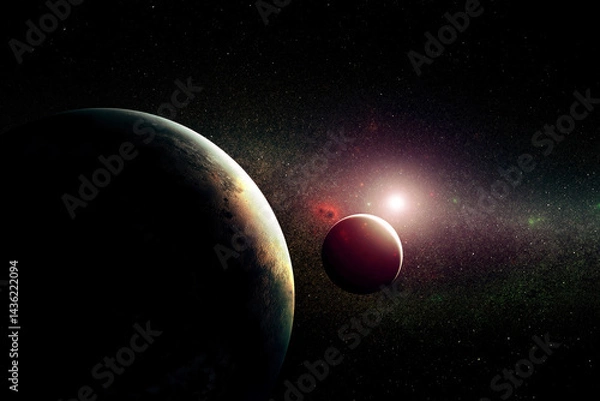 Obraz Planets in space