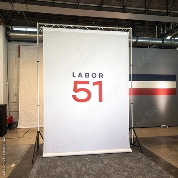 Obraz empty parking garage