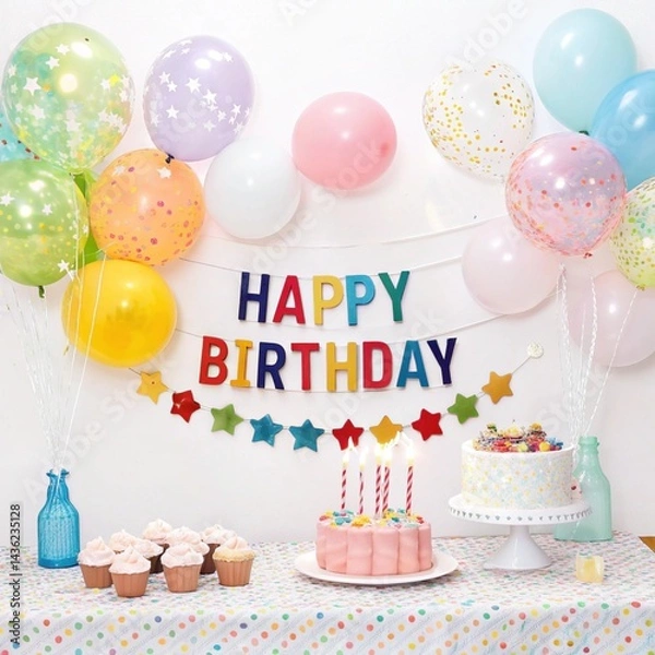 Obraz valentines day background