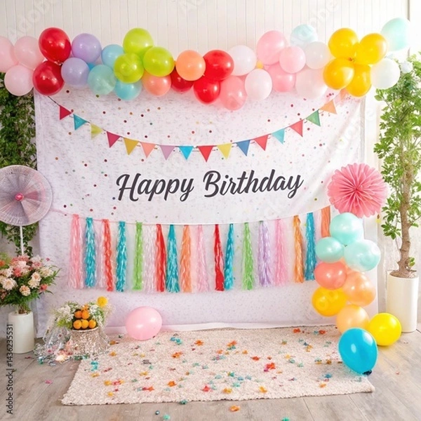 Obraz valentines day background