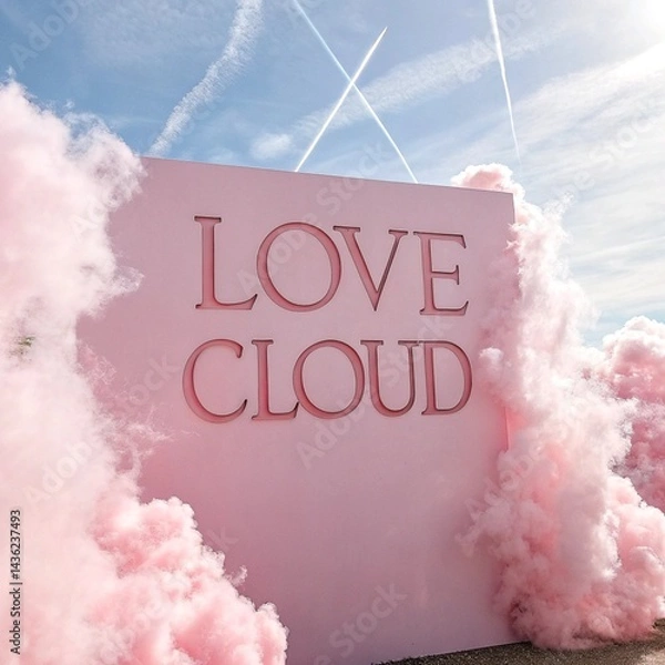 Obraz valentines day background