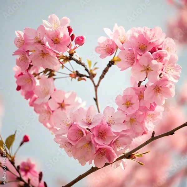 Obraz valentines day background