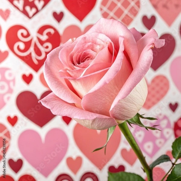 Obraz valentines day background