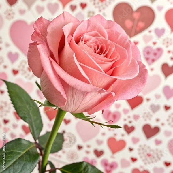 Obraz valentines day background