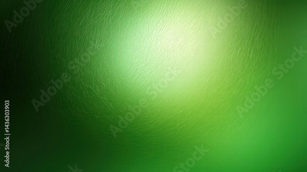 Obraz Dynamic grainy green gradient background with soft glow, creating calming atmosphere