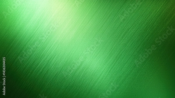 Fototapeta Vibrant textured grainy green gradient abstract background with smooth finish