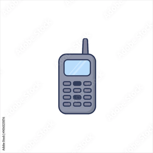 Obraz cell phone isolated on white