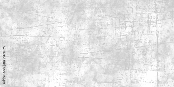 Obraz grey concrete wall texture with soft grain, subtle scratches and worn-out patches, minimal grunge effect, slightly dusty surface, clean yet industrial background