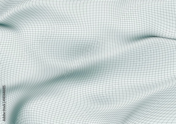 Obraz wireframed modern silk fabric background
