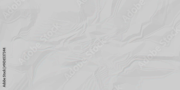 Fototapeta Abstract white crumble paper texture. White Wrinkled Fabric Texture Background