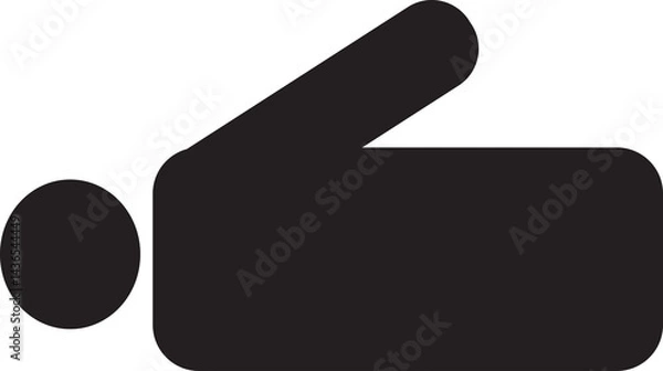 Fototapeta Sleeping icon, Deep sleep, Sleeping positions, Sleeping icon, Sleeping boy, Cartoon boy, Sleeping boy icon, Blanket, Abstract, Sweet dreams, Cartoon drawing, Black color