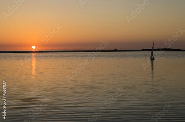 Obraz Sailing The Sunset 