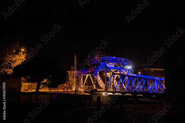 Obraz Bridge in the night