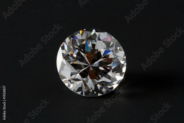 Fototapeta white diamond