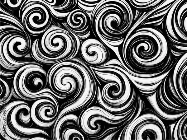 Fototapeta liquid lines1