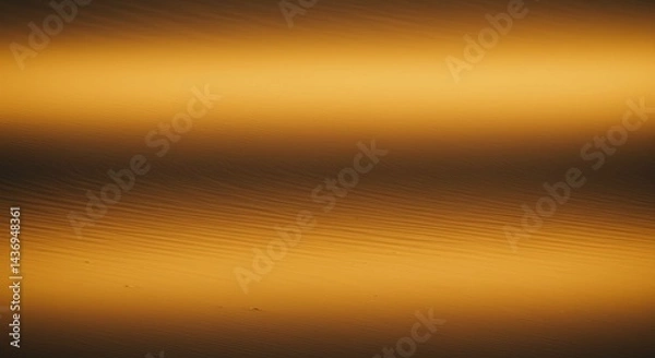 Fototapeta Abstract sand dune landscape ripples texture with golden hour lighting effect background for desert travel and nature concepts