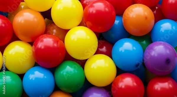 Fototapeta Chromatic Sphere Symphony AI Generated