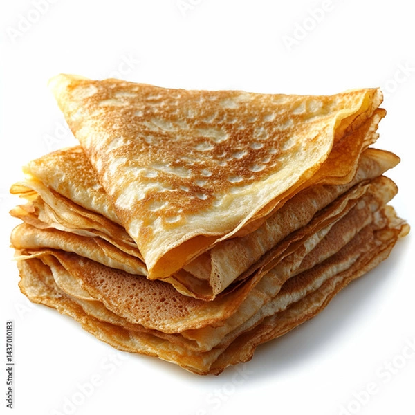Obraz Stacked crispy sandwich image for menu