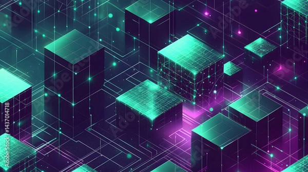 Obraz Leveraging ai and machine learning neural networks for smart floor solutions in modern environments