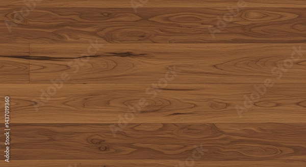 Fototapeta Wood Flooring Surface Close-up Showing Rich Grain Detail and Texture