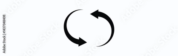 Fototapeta Arrow icon set, arrow icon vector . Black long up arrow icon vector . arrow pointing upward.