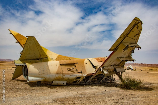 Obraz Crashed Aeroplane