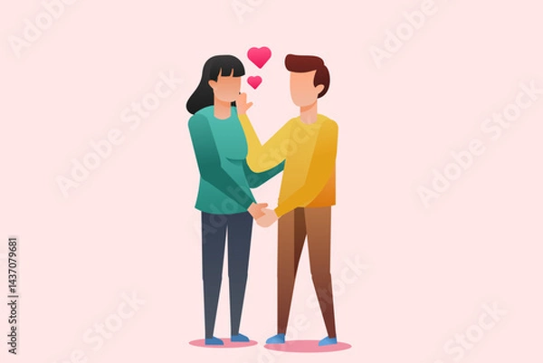 Obraz two young women