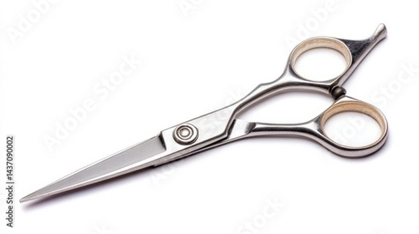Fototapeta Stainless Steel Scissors for Crafting and Tailoring with Sharp Blades and Comfortable Handles