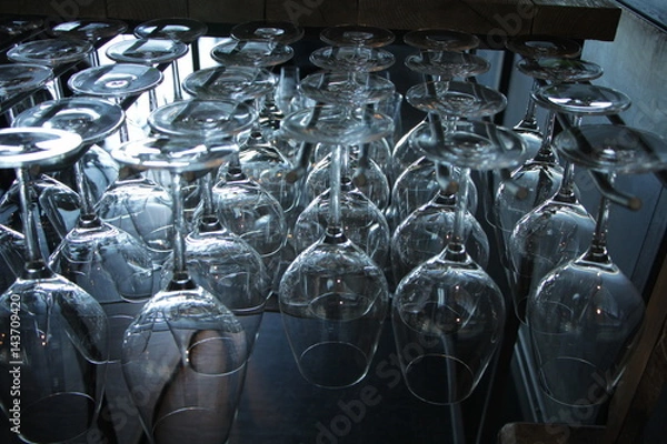 Obraz бокалы ресторан