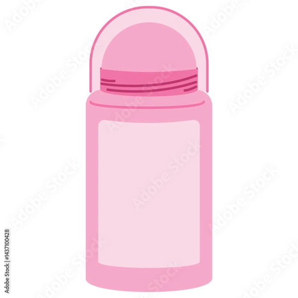 Obraz pink deodorant plastic bottle