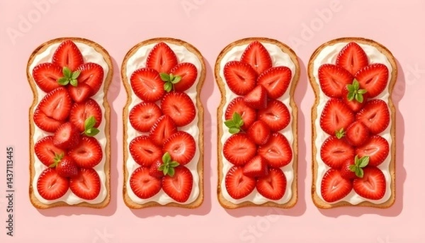 Obraz Fresh, ripe red and green peppers, healthy vegetables, are isolated on a white background