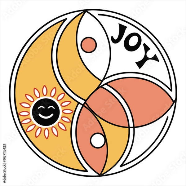 Obraz Radiant Abstract Joy Illustration