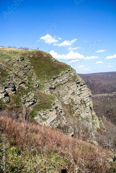 Obraz Mount Khauaze in the Ishimbaysky District of Bashkortostan, Russian Federation. Tourist attraction.