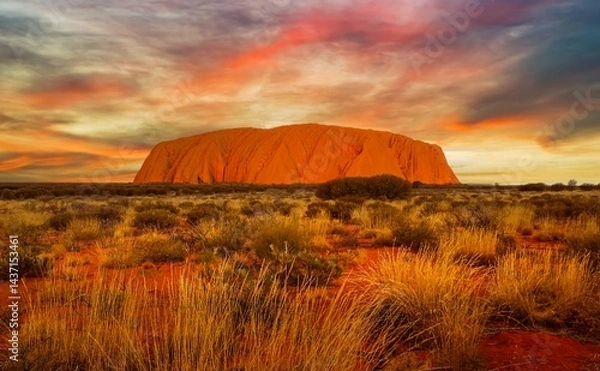 Obraz Sunset at Uluru