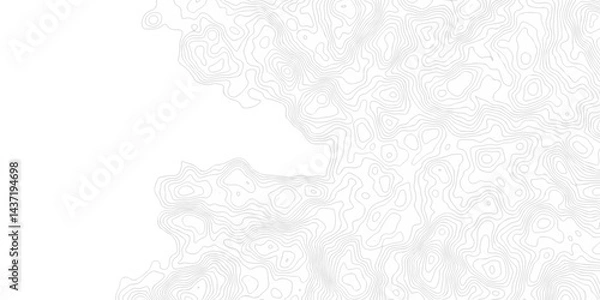 Obraz Abstract pattern with lines topographic map background. Topography and geography grid. Topographic cartography. Topographic Map. Topographic Relief.	
