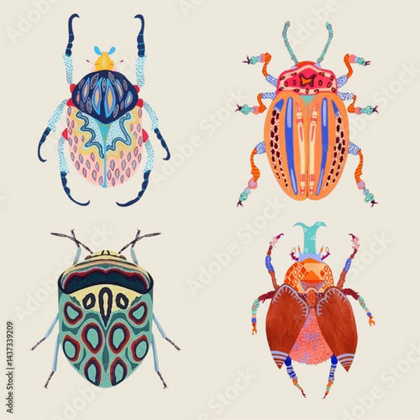 Obraz Vintage collage collection element