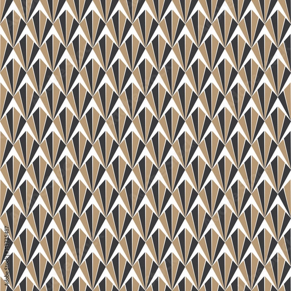 Fototapeta Abstract Seamless Art Deco Vector Pattern