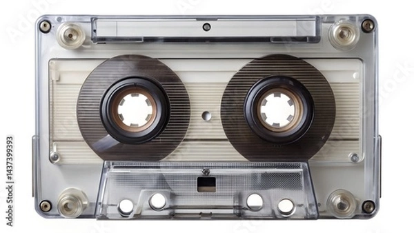 Obraz Clear Audio Cassette Tape