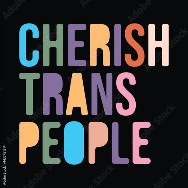Obraz Cherish trans people