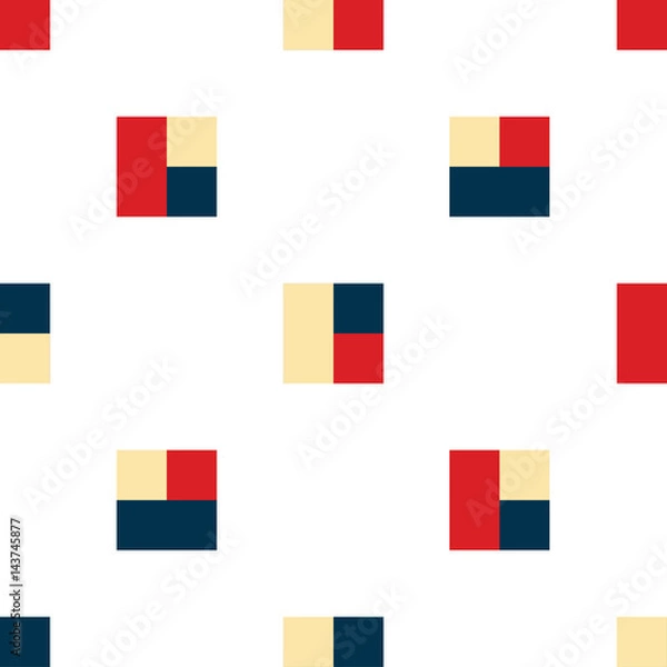 Obraz Pixel art style vector background