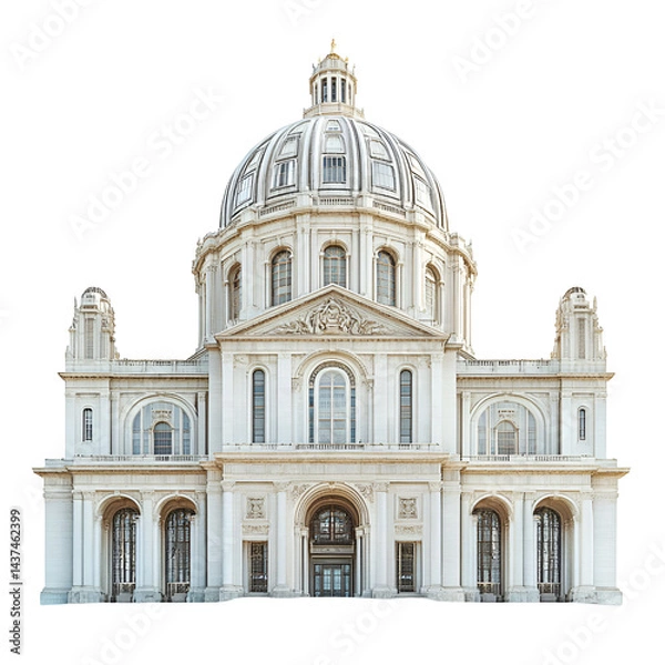 Fototapeta Classic architectural building design image