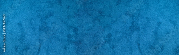 Fototapeta Blue carpet fabric texture, background with copy space	