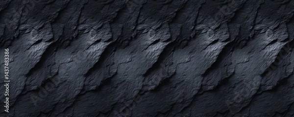 Fototapeta Matte Grey Rock Texture – Elegant Masculine Surface