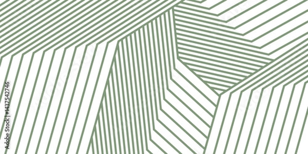 Obraz Green light line pattern background