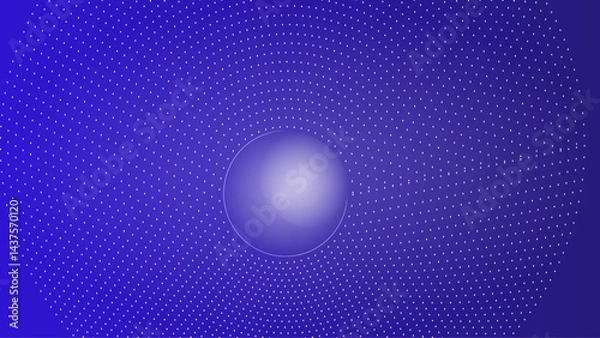 Obraz abstract blue background with circles