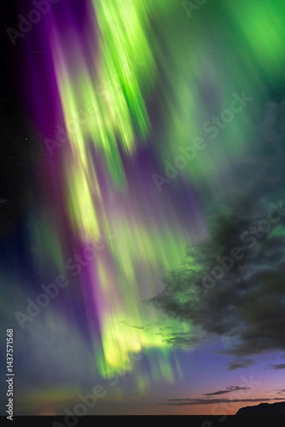 Obraz aurora boreale, Islanda