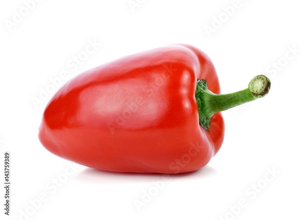 Obraz red pepper isolated on white background