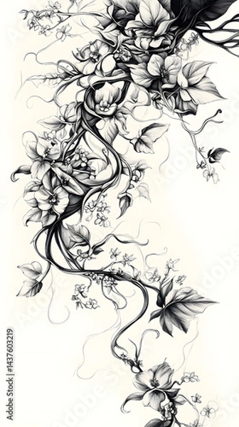 Obraz Floral Entanglement