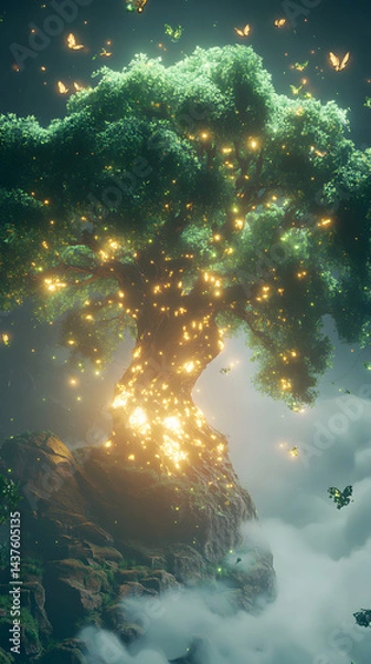 Obraz Luminous Canopy