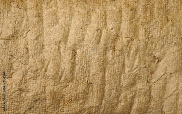 Obraz  Paper, crumpled, grunge background texture.           